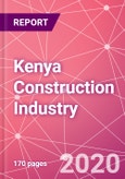 Kenya Construction Industry Databook Series - Market Size & Forecast (2015 - 2024) by Value and Volume (area and units) across 40+ Market Segments, Opportunities in Top 10 Cities, and Risk Assessment - COVID-19 Update Q2 2020- Product Image