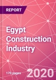 Egypt Construction Industry Databook Series - Market Size & Forecast (2015 - 2024) by Value and Volume (area and units) across 40+ Market Segments, Opportunities in Top 10 Cities, and Risk Assessment - COVID-19 Update Q2 2020- Product Image