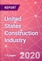 United States Construction Industry Databook Series - Market Size & Forecast (2015 - 2024) by Value and Volume (area and units) across 40+ Market Segments, Opportunities in Top 10 Cities, and Risk Assessment - COVID-19 Update Q2 2020 - Product Thumbnail Image