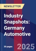 Industry Snapshots: Germany Automotive- Product Image