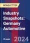 Industry Snapshots: Germany Automotive - Product Thumbnail Image