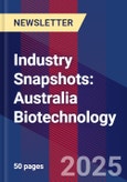 Industry Snapshots: Australia Biotechnology- Product Image