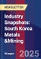 Industry Snapshots: South Korea Metals &Mining - Product Thumbnail Image