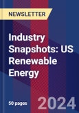 Industry Snapshots: US Renewable Energy- Product Image