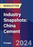 Industry Snapshots: China Cement- Product Image