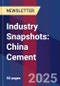 Industry Snapshots: China Cement - Product Thumbnail Image