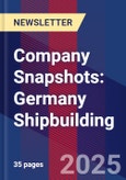 Company Snapshots: Germany Shipbuilding- Product Image