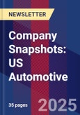 Company Snapshots: US Automotive- Product Image