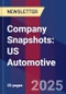 Company Snapshots: US Automotive - Product Image