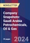 Company Snapshots: Saudi Arabia Petrochemicals, Oil & Gas - Product Image