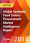 Global Synthetic Food Colors - Procurement Market Intelligence Report - Product Thumbnail Image