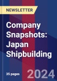 Company Snapshots: Japan Shipbuilding- Product Image