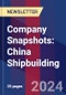 Company Snapshots: China Shipbuilding - Product Image