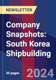 Company Snapshots: South Korea Shipbuilding- Product Image