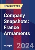 Company Snapshots: France Armaments- Product Image