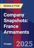 Company Snapshots: France Armaments- Product Image