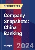 Company Snapshots: China Banking- Product Image