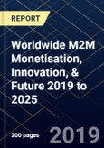 Worldwide M2M Monetisation, Innovation, & Future 2019 to 2025- Product Image