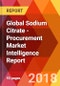Global Sodium Citrate - Procurement Market Intelligence Report - Product Thumbnail Image