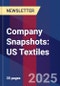 Company Snapshots: US Textiles - Product Thumbnail Image