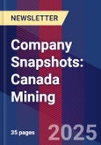 Company Snapshots: Canada Mining- Product Image