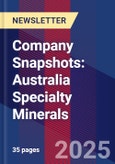 Company Snapshots: Australia Specialty Minerals- Product Image