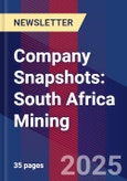 Company Snapshots: South Africa Mining- Product Image