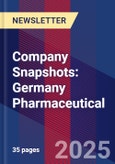 Company Snapshots: Germany Pharmaceutical- Product Image