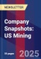 Company Snapshots: US Mining - Product Image