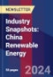 Industry Snapshots: China Renewable Energy - Product Thumbnail Image