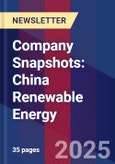 Company Snapshots: China Renewable Energy- Product Image