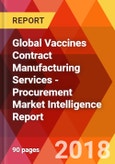 Global Vaccines Contract Manufacturing Services - Procurement Market Intelligence Report- Product Image