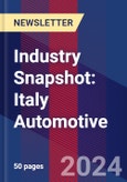 Industry Snapshot: Italy Automotive- Product Image