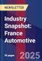 Industry Snapshot: France Automotive - Product Thumbnail Image