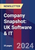 Company Snapshot: UK Software & IT- Product Image