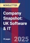 Company Snapshot: UK Software & IT - Product Thumbnail Image