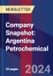 Company Snapshot: Argentina Petrochemical - Product Thumbnail Image