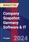 Company Snapshot: Germany Software & IT - Product Thumbnail Image