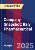 Company Snapshot: Italy Pharmaceutical- Product Image