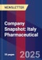 Company Snapshot: Italy Pharmaceutical - Product Thumbnail Image