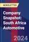 Company Snapshot: South Africa Automotive - Product Thumbnail Image