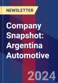 Company Snapshot: Argentina Automotive- Product Image