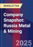 Company Snapshot: Russia Metal & Mining- Product Image