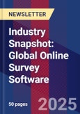 Industry Snapshot: Global Online Survey Software- Product Image