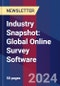 Industry Snapshot: Global Online Survey Software - Product Image