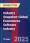 Industry Snapshot: Global Ecommerce Software Industry - Product Image