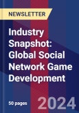 Industry Snapshot: Global Social Network Game Development- Product Image
