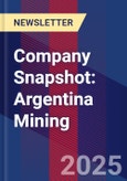 Company Snapshot: Argentina Mining- Product Image