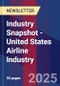 Industry Snapshot - United States Airline Industry - Product Thumbnail Image