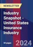 Industry Snapshot - United States Insurance Industry- Product Image